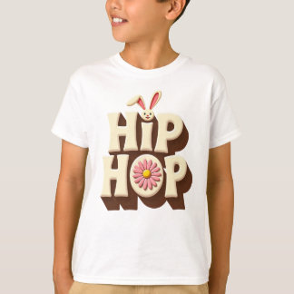 T-shirt Retro Hip Hop Easter Bunny 