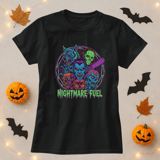 T-shirt Retro Horror Nightmare Cadeau pour les fans Monste (Créateur téléchargé)