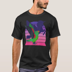 T-shirt Retro I ailé Unicorne I hurlant Homme Eclectus P