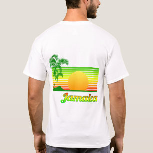 T-shirt Retro Jamaica Caraïbes