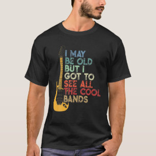 T-shirt Rétro Je Suis Peut-Être Vieille Mais Je Dois Voir 