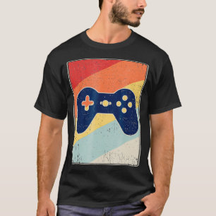 T-shirt Retro Jeu Vidéo Vintage Jeu Distressed Cadeau