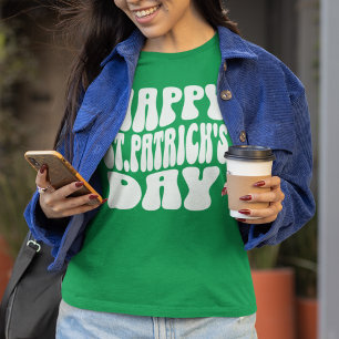T-shirt Retro Joyeuse St. Patrick's Day Femmes