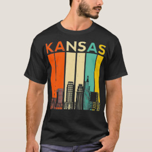 T-shirt Retro Kansas City Missouri Jazz Vintage BBQ City U