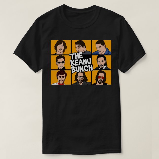 T-shirt Retro Keanu Art Reeves Cool Graphic (Design devant)