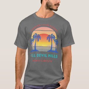 T-shirt Retro Kill Devil Hills Beach Chercher chaque couch