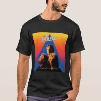 T-shirt Retro La Police Band Usa Tour Amour