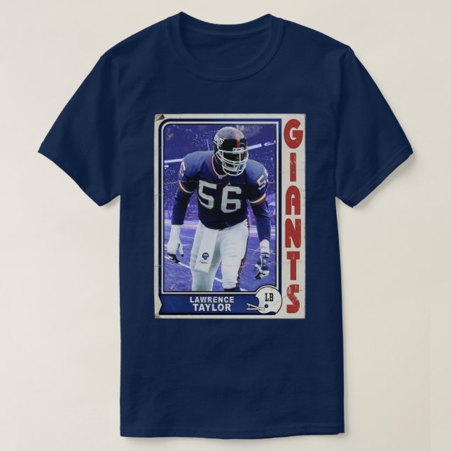 T-shirt Retro Lawrence Taylor Trading d (Design devant)