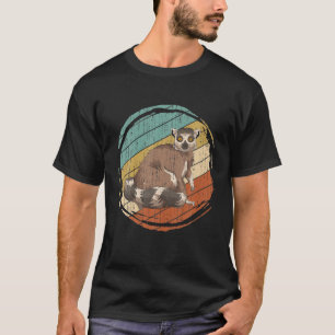 T-shirt Retro Lemur