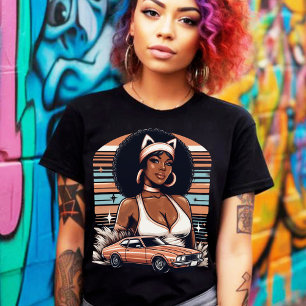 T-shirt Retro les années 70 fille