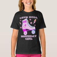 Retro Lets Rouleau Patinage Neon rose