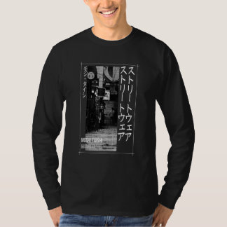 T-shirt Retro Lofi Tokyo Rangs japonais Gra esthétique