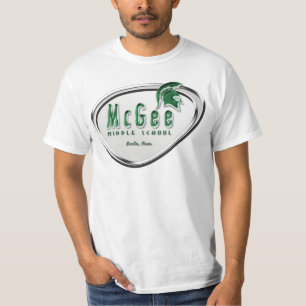 T-shirt Rétro logo orienté #2 de McGee