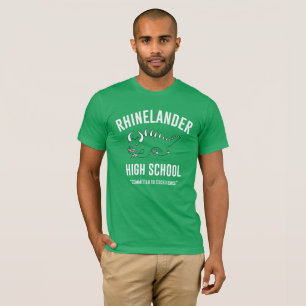 T-shirt Rétro lycée de Hodag - de Rhinelander : Kelly de