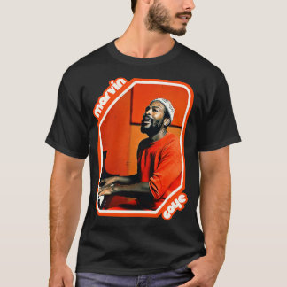 T-shirt Retro Marvin Gaye Hommage