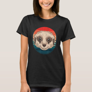 T-shirt Retro Meerkat