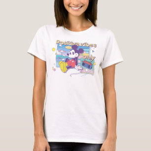 T-shirt Retro Mickey Vibes Positives Uniquement