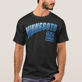 T-shirt Retro Minnesota Number 6