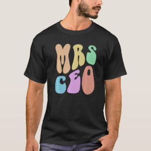 T-shirt Retro MRS PDG Femme MAMA Petite entreprise Proprié