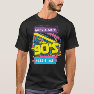 T-shirt Rétro musical de Born 80
