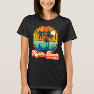 T-shirt Retro Myrtle Beach Caroline du Sud Summer Family V
