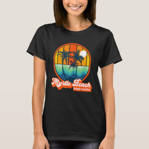 T-shirt Retro Myrtle Beach Caroline du Sud Summer Family V