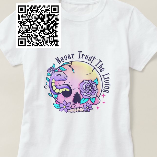 T-shirt Retro Ne jamais faire confiance à la vie (Créateur téléchargé)