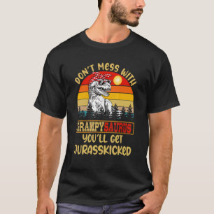 T-shirt Retro Ne manquez pas avec Grampysaurus Vous obtien