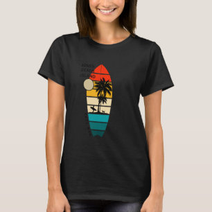 T-shirt Retro New York Jones Beach Island Surfboarders Sur