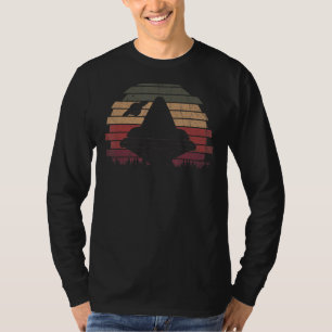 T-shirt Retro Non Identifié Flying Object Alien Science Fi