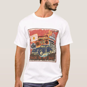 T-shirt rétro nostalgie de mon époque