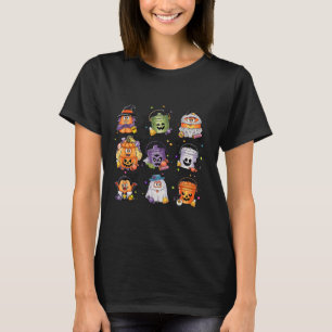 T-shirt Retro Nug-gets Bucket Drôle Halloween Éffrayant Se