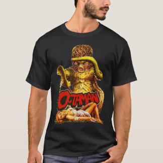 T-shirt Rétro Octaman Cult Classic Horreur Monster Fan Art