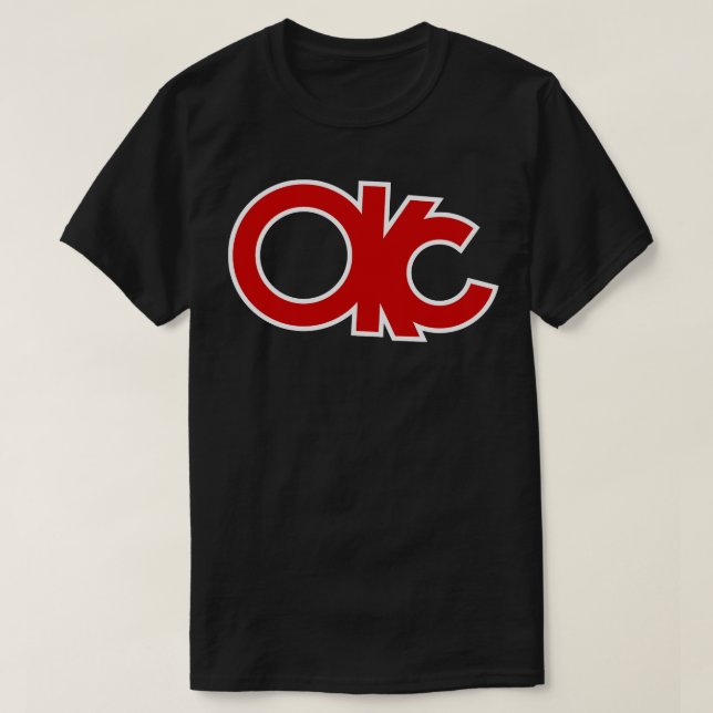 T-shirt Retro Oklahoma City 89ers Baseball 1 (Design devant)