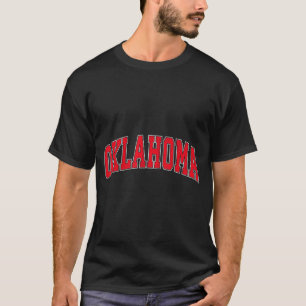 T-shirt Rétro Oklahoma Ok pour hommes femmes garçons fille