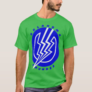 T-shirt Retro Oklahoma Thunder AFA 41982