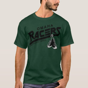 T-shirt Retro Omaha Racers Basketball 1990