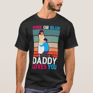T-shirt Retro Papa 2022 Chargement Bientôt Être Papa Baby 