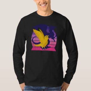 T-shirt Retro Parrot I Dragon I hurle Reine de Bavière