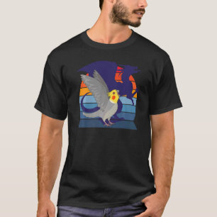 T-shirt Retro Parrot I WingingDragon I Cris Cockatiel