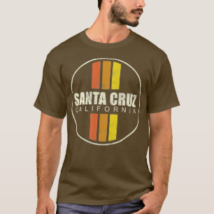 T-shirt Retro Père Noël Cruz California (1)