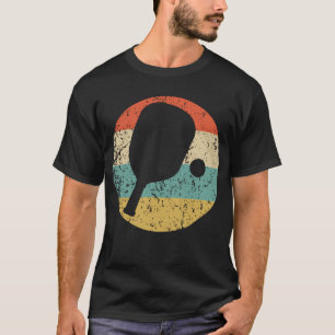 T-shirt Rétro Pickleball palette de Pickleball