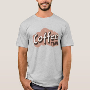 T-shirt rétro pour le café