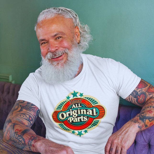 T-shirt Rétro presque toutes les pièces d'origine personna (Créateur téléchargé)