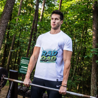 T-shirt Retro Rad Papa - Cool électrique Cadeau de fête du