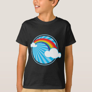T-SHIRT RETRO RAINBOW