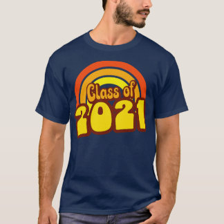 T-shirt Retro Rainbow Class de 2021