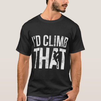 T-shirt Retro Rock Escalade Vintage Je grimperais ça