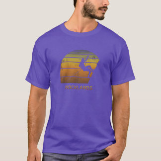 T-shirt Retro Rocklands Afrique du Sud Fan d'escalade gif