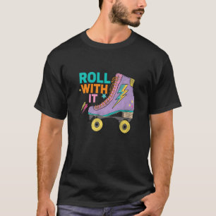 T-shirt Retro Rollerskates 80's Derby Roller Skating pour 